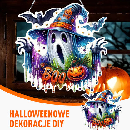 🎃 REDUCERE DE 50% – Set DIY pentru ghirlandă de Halloween cu diamante | Creează-ți singur o decorație festivă unică