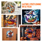 🎃 REDUCERE DE 50% – Set DIY pentru ghirlandă de Halloween cu diamante | Creează-ți singur o decorație festivă unică