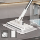 📢📢50% REDUCERE !! ⏰Mop plat cu sistem hands-free și clemă universală pentru cârpă