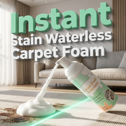 🧹🔥 Reducere de 50% pentru o perioadă limitată! Spumă pentru îndepărtarea petelor de pe covoare, fără apă — potrivită pentru covoare, canapele, saltele și interiorul mașinilor
