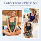 🎉 Reduceri 2026 — Peste 36.200 de bucăți vândute!🌊 Set de bikini din două piese cu efect de modelare a abdomenului pentru mărimi mari – Elegant ✨