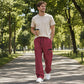 Pantaloni cargo casual pentru bărbați, cu talie elastică