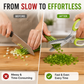✂️✨Foarfece pentru plante aromatice din oțel inoxidabil cu 5 lame – Foarfece de bucătărie pentru tăiere rapidă