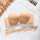Sutien push-up fără cusături, cu cataramă frontală, pentru femei