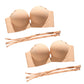 Sutien push-up fără cusături, cu cataramă frontală, pentru femei