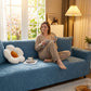 🛋️ REDUCERE DE 50%! 🌸 Husă de canapea antiderapantă din jacquard 3D cu motiv de camelii – Eleganță decorativă, antiderapantă și ușor de întreținut✨