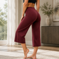 Pantaloni de yoga scurți, cu talie înaltă, pentru femei