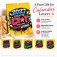 💥Ofertă Early Bird — 50% reducere🎁Calendar de perete „2027, Anul Pizdei” – Calendar cu umor îndrăzneț în stil graffiti📆🌟