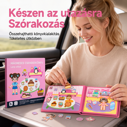 🌟 Mágneses, csendes könyv