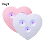 🚽✨UVC toilet sterilizer – smart sensor, heart-shaped design, keeps toilet fresher with UV light!