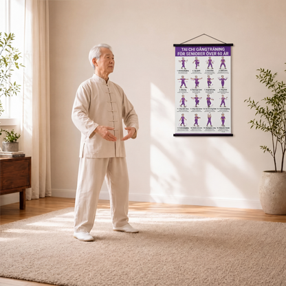 🔥S-au vândut peste 5000 de exemplare！！Exerciții de Tai Chi pentru persoanele în vârstă