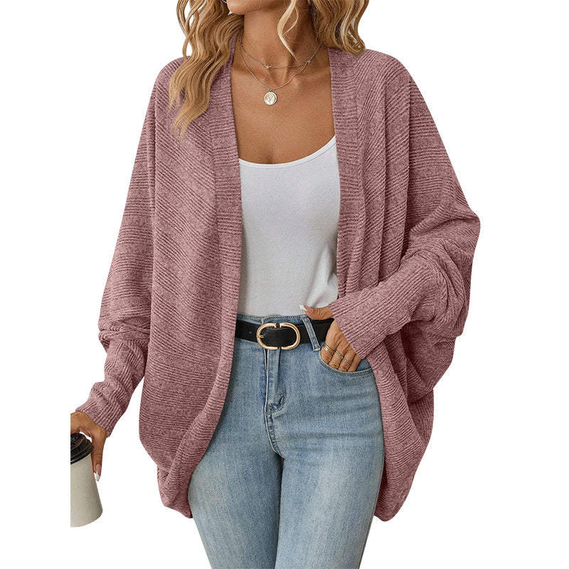 🌸Women's Loose Batwing Knit Cardigan