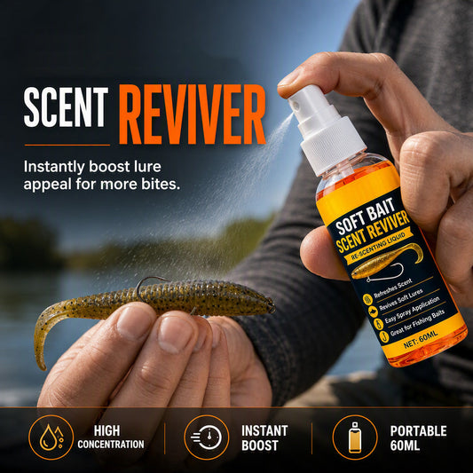 🎣ACUM 50% REDUCERE! Spray pentru intensificarea parfumului momelilor moi – cu efect imediat, ușor de transportat, destinat momelilor moi pentru ape dulci și sărate