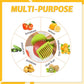 🍋Acum cu 50% reducere! Dispozitiv de feliat Creative Kitchen, feliator manual din aliaj de aluminiu de calitate alimentară, suport de feliere rapidă pentru lămâi, roșii, ceapă și fructe moi, legume