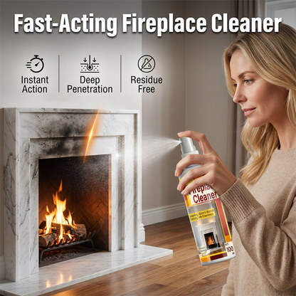 🔥50% REDUCERE ACUM! Spray de curățare rapidă pentru șemineu, produs de îndepărtare a funinginii și a petelor de fum cu penetrare profundă, spray de curățare care nu lasă urme pe suprafețele șemineului