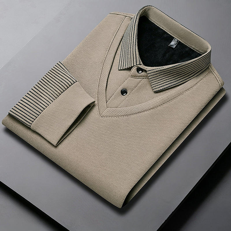 🛍️Men's False Two-Piece Long Sleeve Top