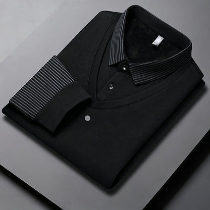 🛍️Men's False Two-Piece Long Sleeve Top