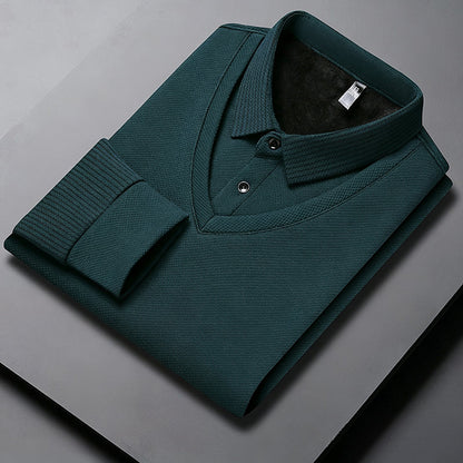 🛍️Men's False Two-Piece Long Sleeve Top