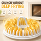🥔 REDUCERE DE 50 % ÎN ACEST MOMENT! 🍟 Aparat pentru chipsuri de cartofi pentru cuptorul cu microunde – fără ulei, crocante și sănătoase – ideal pentru gustări preparate acasă 🥗✨
