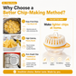 🥔 REDUCERE DE 50 % ÎN ACEST MOMENT! 🍟 Aparat pentru chipsuri de cartofi pentru cuptorul cu microunde – fără ulei, crocante și sănătoase – ideal pentru gustări preparate acasă 🥗✨