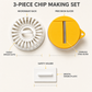 🥔 REDUCERE DE 50 % ÎN ACEST MOMENT! 🍟 Aparat pentru chipsuri de cartofi pentru cuptorul cu microunde – fără ulei, crocante și sănătoase – ideal pentru gustări preparate acasă 🥗✨