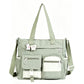 🛍️Large Capacity & Multi-Pocket, Commute & Shopping👝 Canvas Tote Bag – Multi-Pocket Design & Spacious