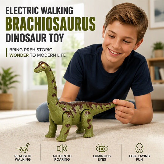🦕Jucărie electrică cu brachiosaur care merge🎁