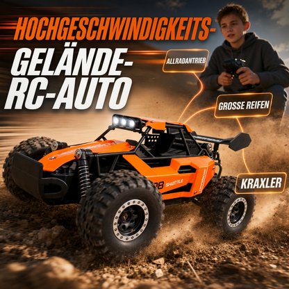 🏎️Mașină de teren RC de mare viteză cu tracțiune integrală