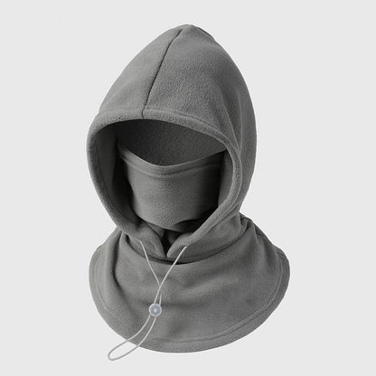 🔥 ❄️ Warm Balaclava with Adjustable Drawstring – Face and Neck Protection
