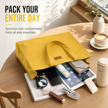 Large Capacity Nylon Casual Tote Bag-3