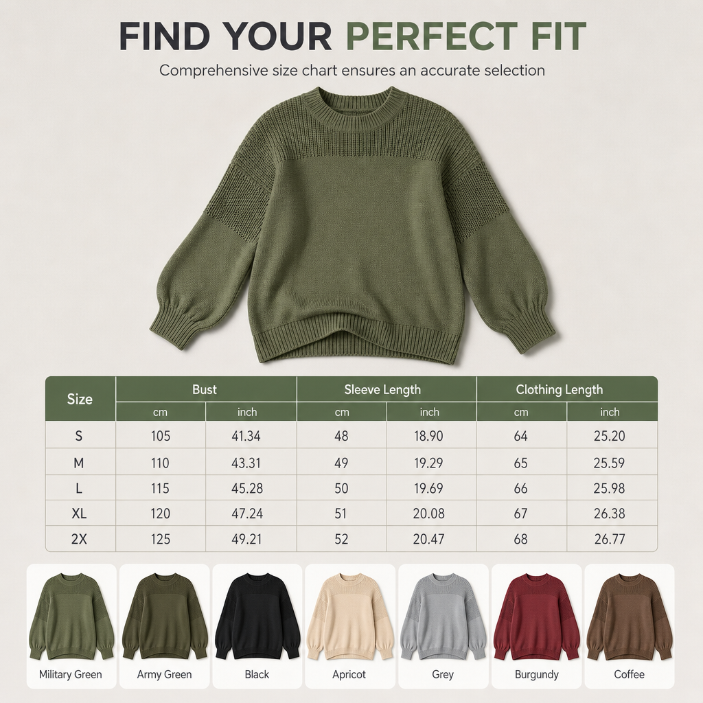 💖Black Friday Mega Deal – 50% off!💖🌸Women's Solid Color Knit Pullover Sweater