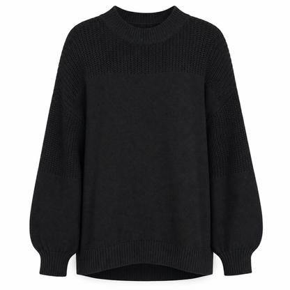 💖Black Friday Mega Deal – 50% off!💖🌸Women's Solid Color Knit Pullover Sweater