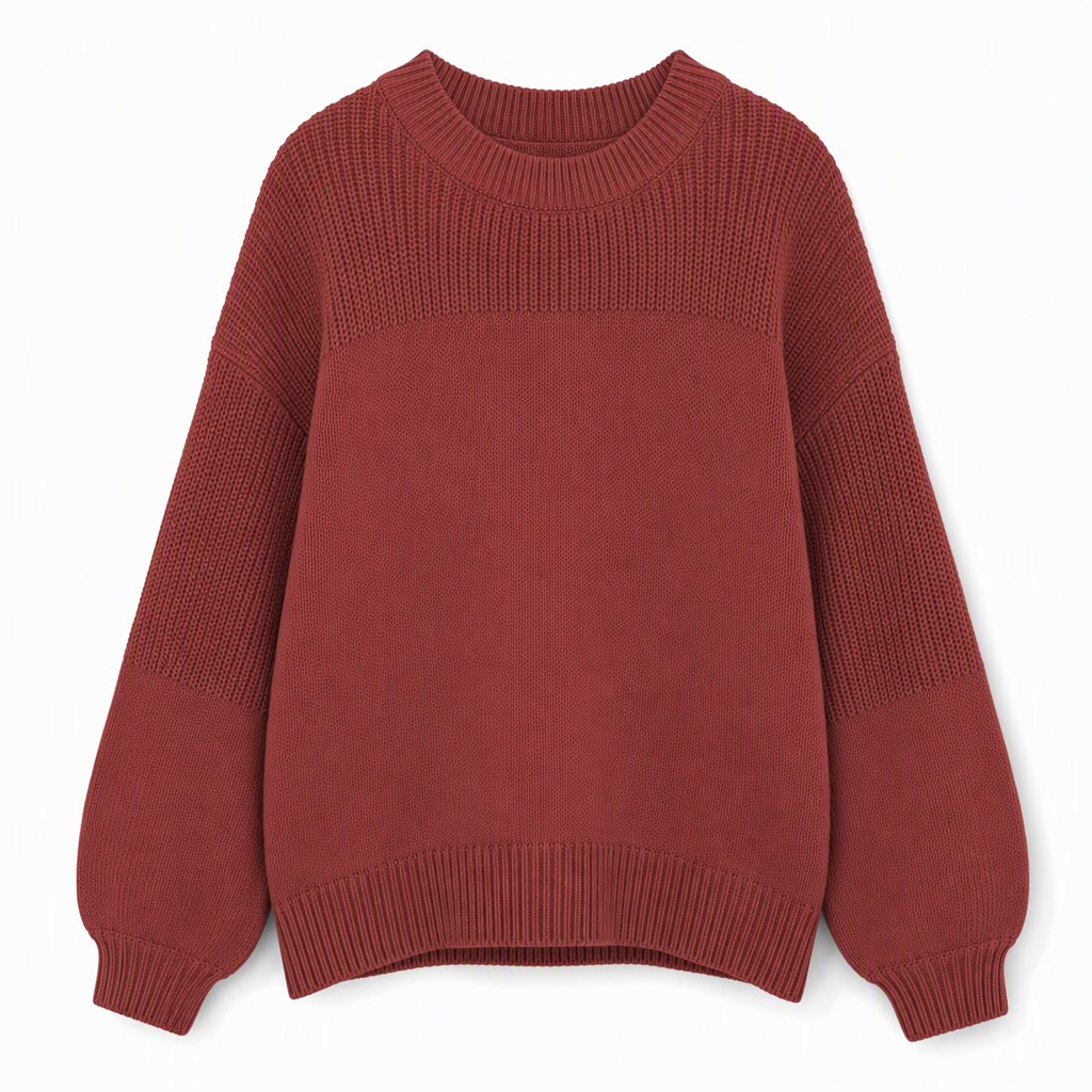 💖Black Friday Mega Deal – 50% off!💖🌸Women's Solid Color Knit Pullover Sweater