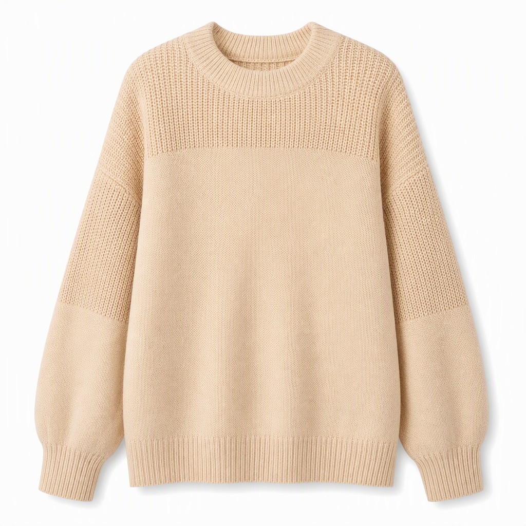 💖Black Friday Mega Deal – 50% off!💖🌸Women's Solid Color Knit Pullover Sweater