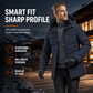 ❄️ Men's Mid-Length Winter Padded Thickened Business Casual Cotton Coat for Middle-Aged Men