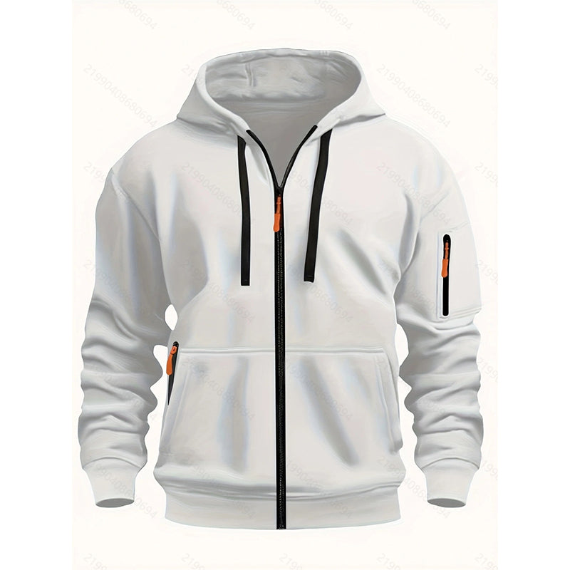 Men's Casual Thermal Hooded Jacket