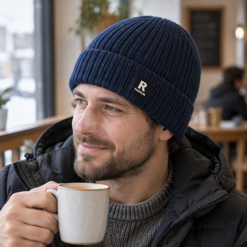 🧢 Men's Slouchy Knit Warm Skull Cap