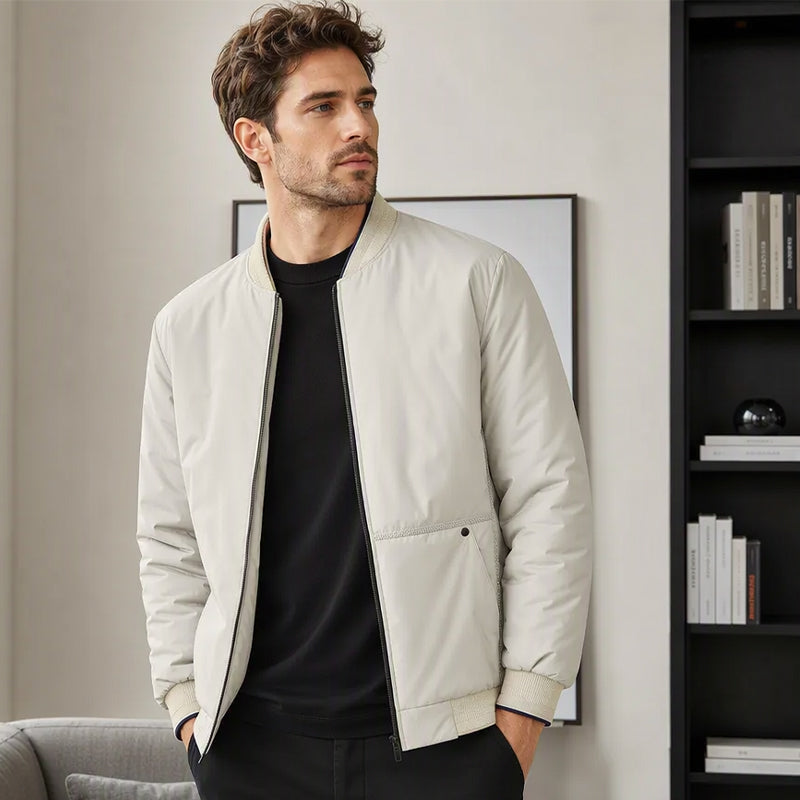 Men's Winter Warm Baseball Jacket