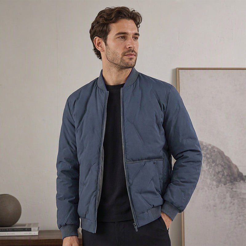 Men's Winter Warm Baseball Jacket