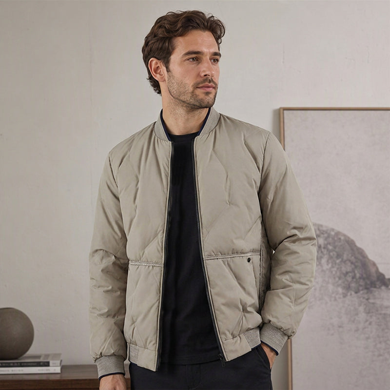 Men's Winter Warm Baseball Jacket