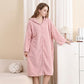 ☁️ Women's Hooded Bathrobe Towel – Premium Material, Breathable & Always Cozy – A Must-Have for Your Wardrobe – Now 50% OFF!