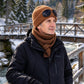 Unisex Warm Knit Beanie with Goggles