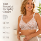 Women's Leopard Print Wireless Push-Up Bra