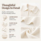 Women's Elegant V-Neck Sweater with Lantern Sleeves