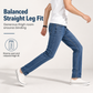 Men's Stretch Slim Fit Jeans Casual Mid Rise Denim Pants