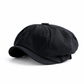 Vintage British Style Newsboy Cap for Men and Women Classic Casual Flat Cap Octagonal Beret Hat