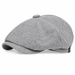 Vintage British Style Newsboy Cap for Men and Women Classic Casual Flat Cap Octagonal Beret Hat