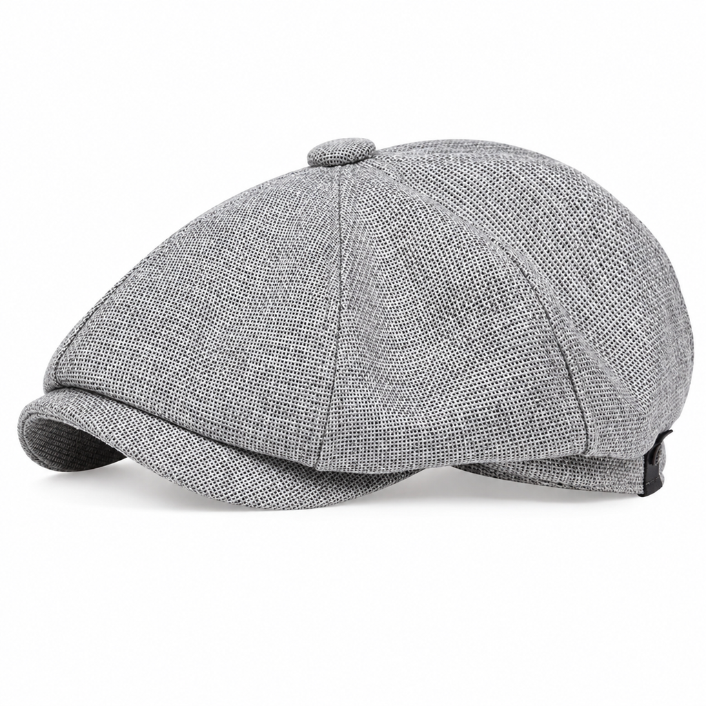 Vintage British Style Newsboy Cap for Men and Women Classic Casual Flat Cap Octagonal Beret Hat