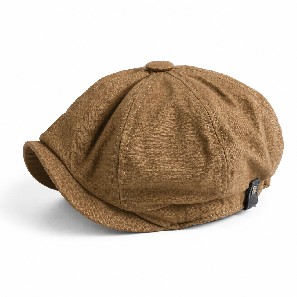 Vintage British Style Newsboy Cap for Men and Women Classic Casual Flat Cap Octagonal Beret Hat