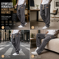 Men's Lightweight Corduroy Casual Pants Loose Fit Straight Leg Trousers